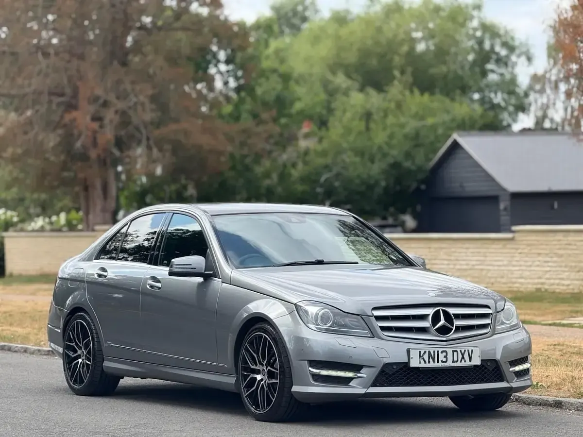 Used Mercedes C250 AMG 2013 Silver Sedan