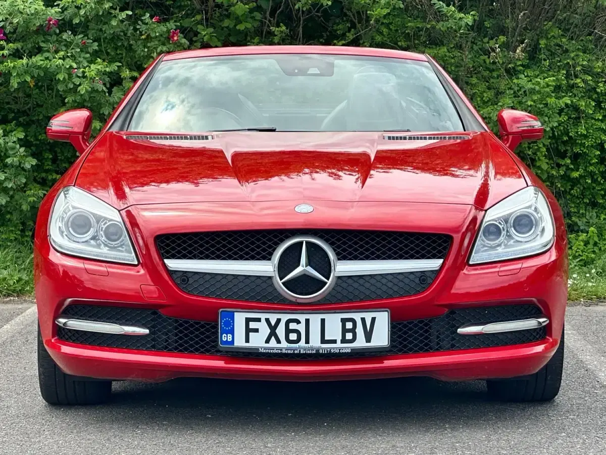 Usado Mercedes SLK250 AMG Edition 1 2011 Rojo Descapotable