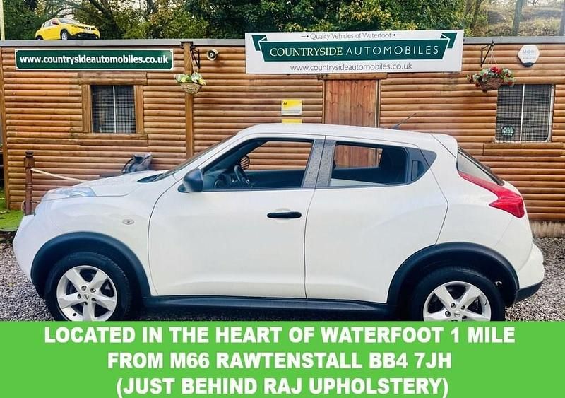 Used Nissan Juke Visia 117 HP (86 kW) 2011 White SUV