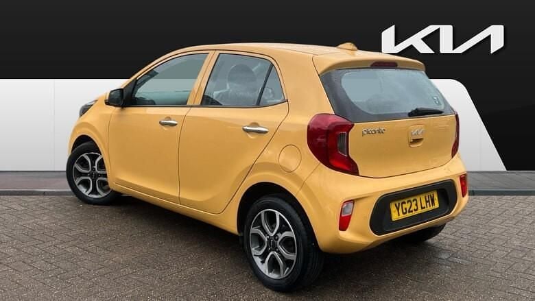 Used Kia Picanto 67 HP (49 kW) 2023 Yellow Hatchback