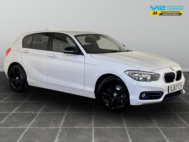 White Used 2017 BMW 118 Sport Line Hatchback | £10,995 (Super price) - Image 1/2