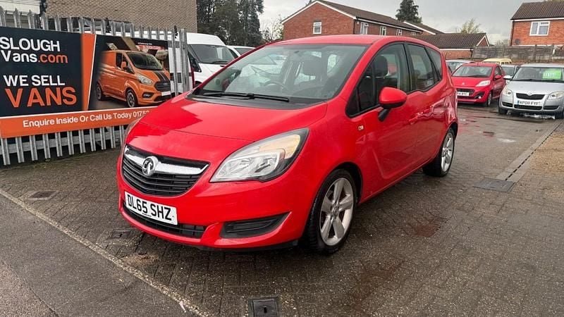 Used Vauxhall Meriva 2015 Red MPV