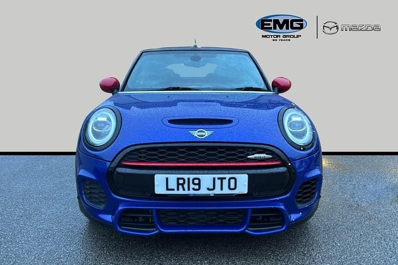 Used Mini John Cooper Works Cabriolet 231 HP (169 kW) 2019 Blue Cabriolet