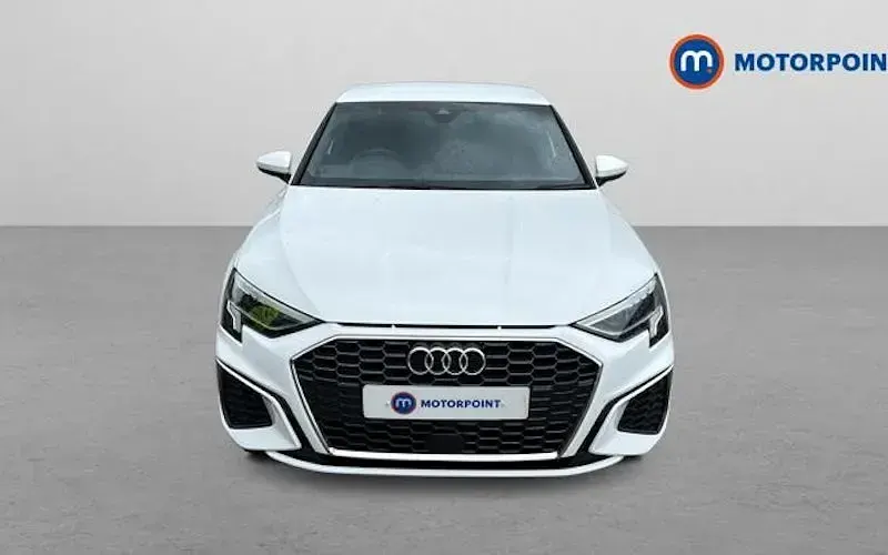 Used Audi A3 S-Line 150 HP (110 kW) 2024 White Sedan