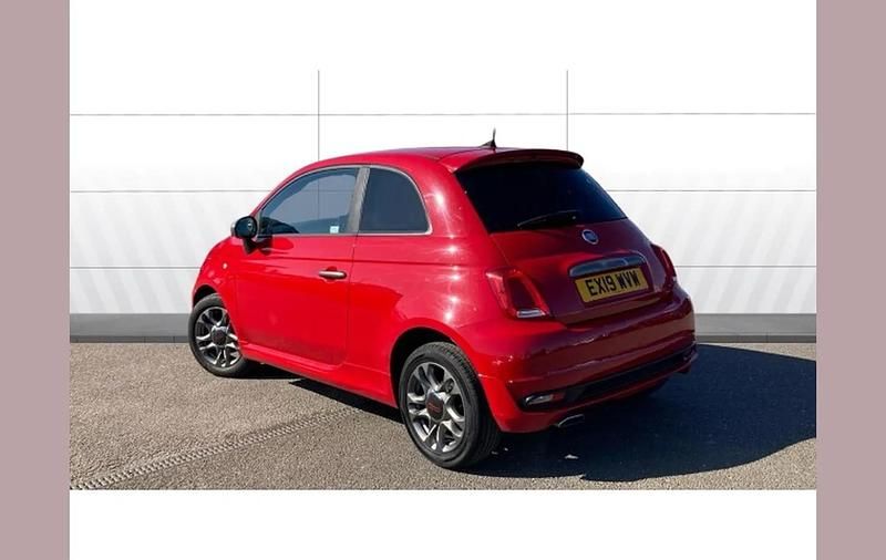 Used Fiat 500 S 69 HP (50 kW) 2019 Red Hatchback