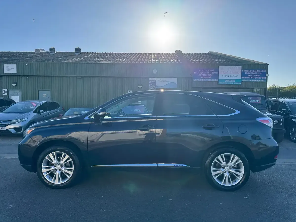 Used Lexus RX450h 295 HP (216 kW) 2009 Blue SUV