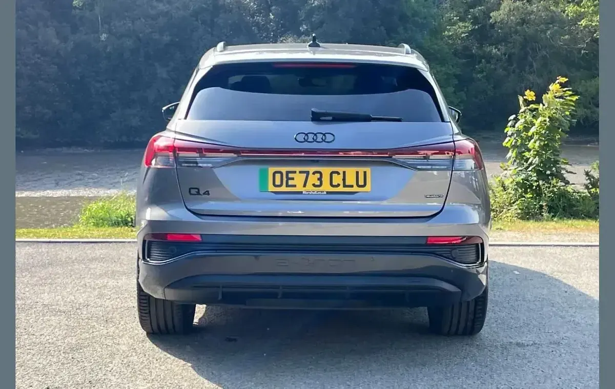 Used Audi Q4 e-tron Black Edition 219 kW (299 HP) 2023 Grey SUV