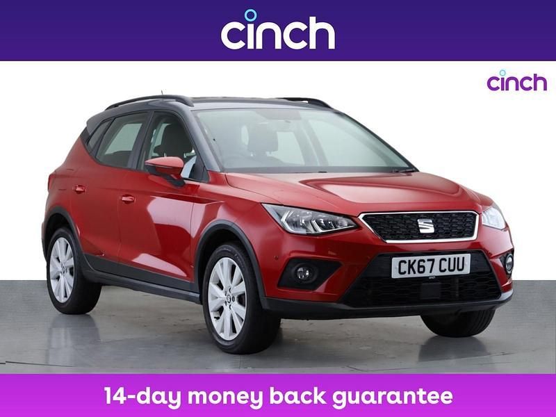 Red Used 2017 Seat Arona SE Technology SUV | £11,299 (Fair price) - Image 1/3