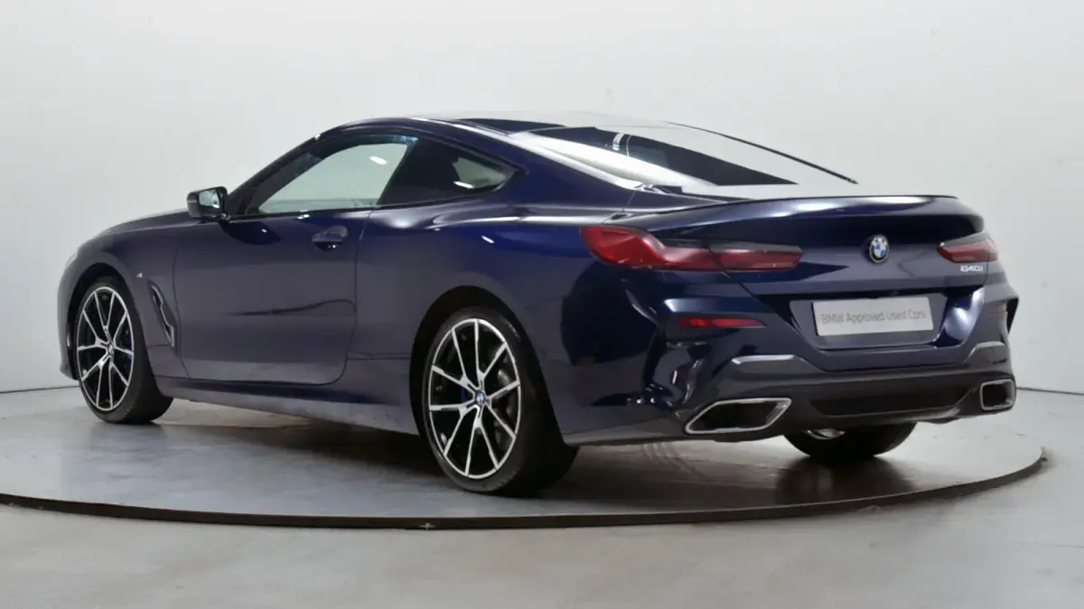 Used BMW 840 Comfort Edition 335 HP (246 kW) 2020 Blue Coupe