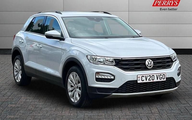 Used 2021 VW T-Roc SE SUV | £17,299 (Good price) - Image 1/3