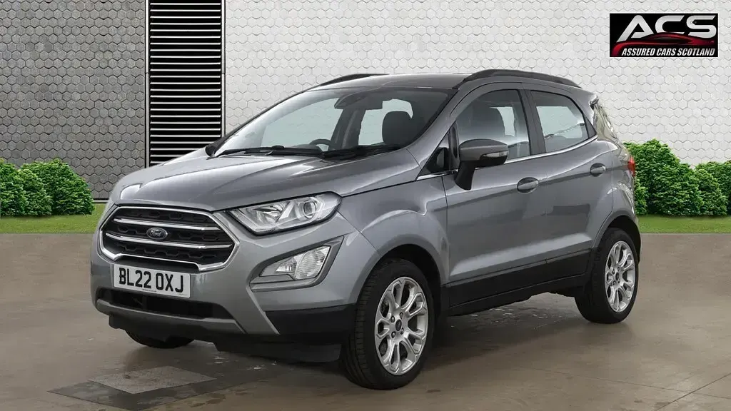 Begagnad Ford Ecosport Titanium 125 HK (91 kW) 2022 Silver SUV