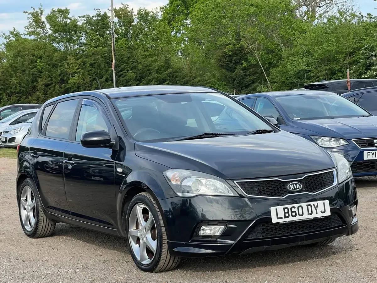 Used Kia Ceed 2010 Black Hatchback