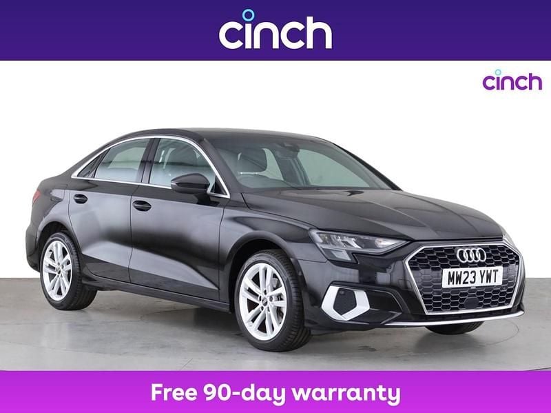 Black Used 2023 Audi A3 Sport Sedan | £21,899 (Fair price) - Image 1/3