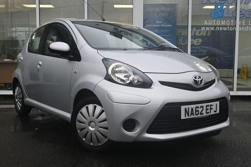 Used Toyota Aygo 67 HP (49 kW) 2012 Silver Hatchback