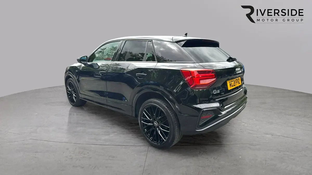 Used Audi Q2 Black Edition 150 HP (110 kW) 2021 Night black SUV