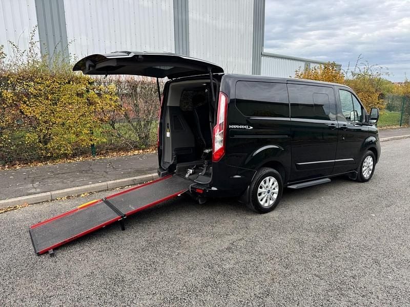 Black Used 2018 Ford Tourneo Custom Titanium Van | £18,950 (Super price) - Image 1/4