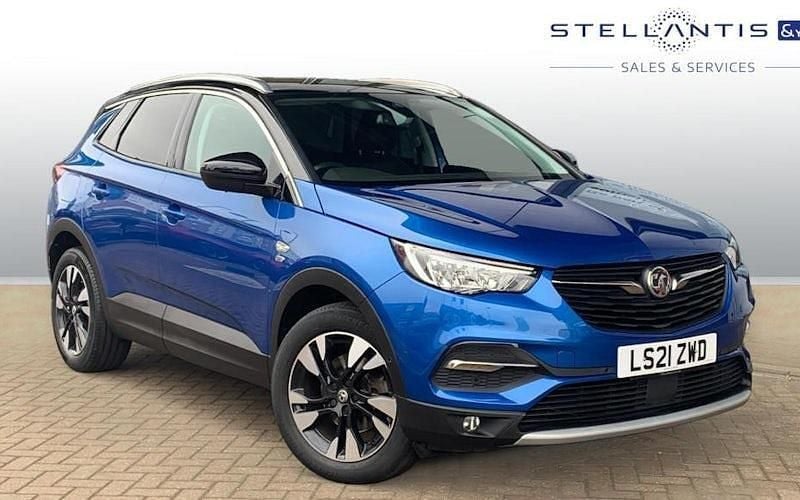 Blue Used 2021 Vauxhall Grandland X Edition SUV | £12,691 (Good price) - Image 1/4