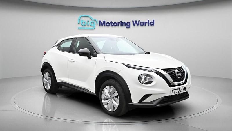 Used Nissan Juke Acenta 114 HP (83 kW) 2023 White SUV