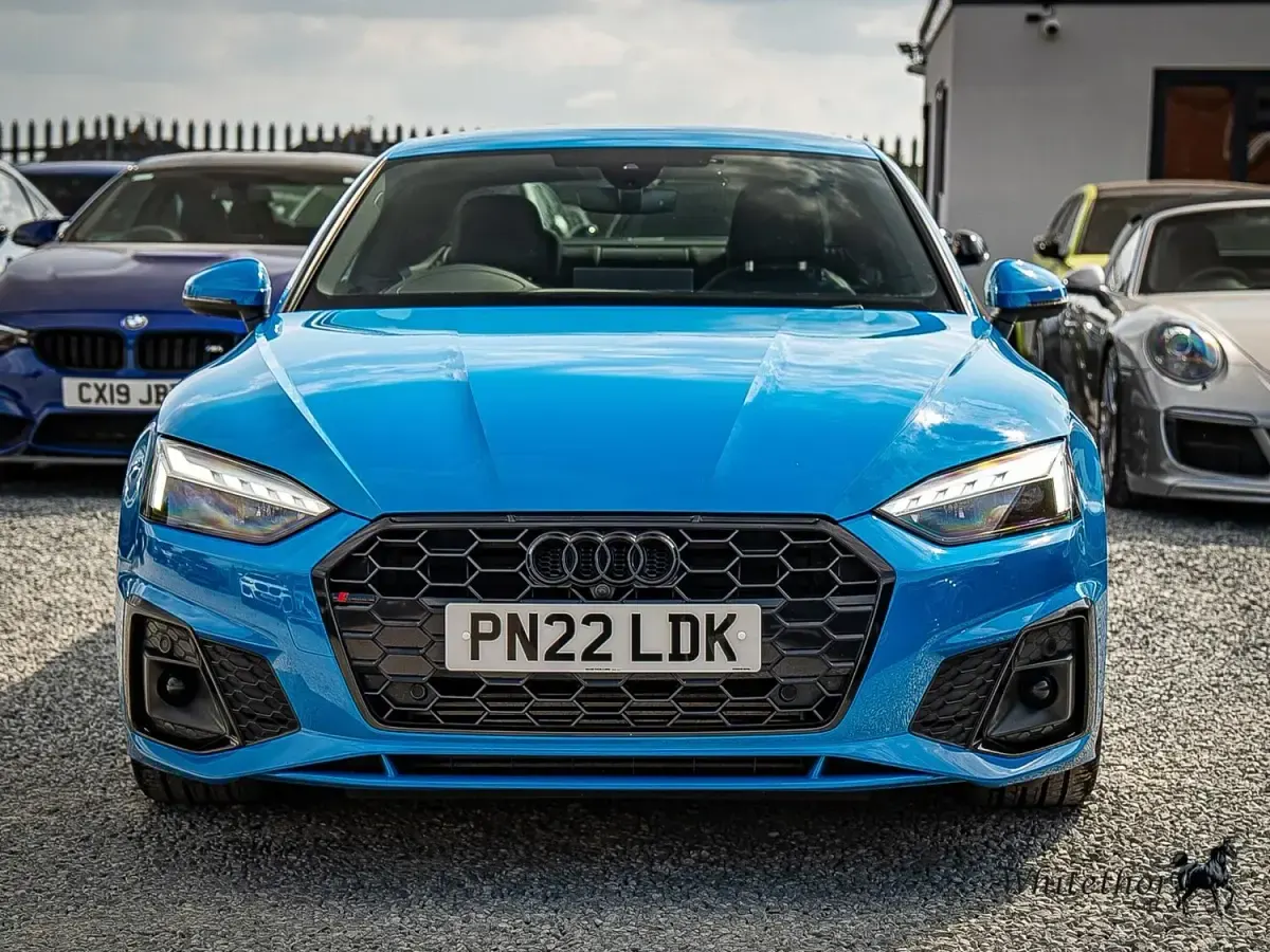 Used Audi A5 S-Line 2022 Blue Coupe