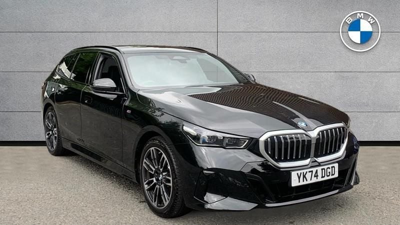 Black Used 2025 BMW 520 M Sport Estate | £44,990 (Expensive) - Image 1/4