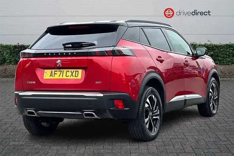Used Peugeot 2008 GTi 130 HP (95 kW) 2021 Red SUV