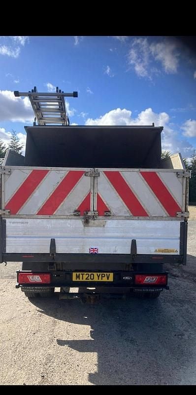 Used Ford Transit 170 HP (125 kW) 2020 White Cabriolet