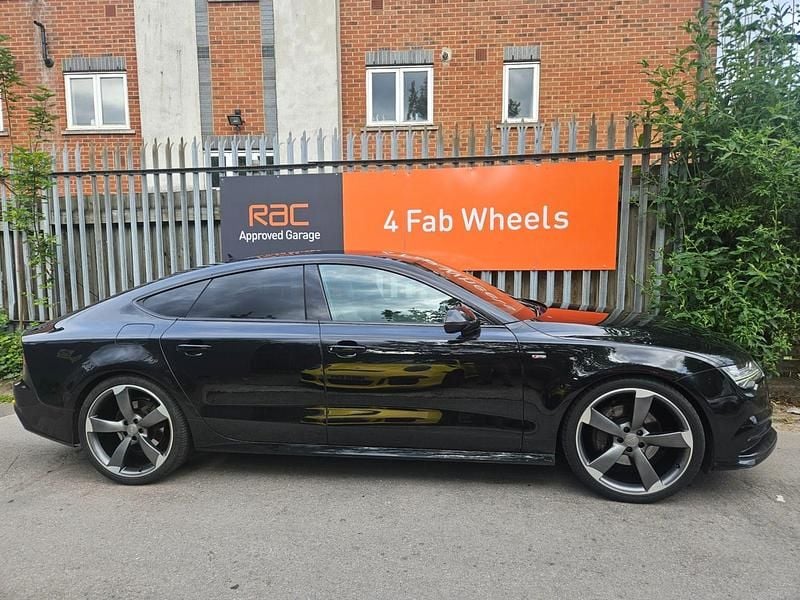 Used Audi A7 Black Edition 2017 Black Hatchback
