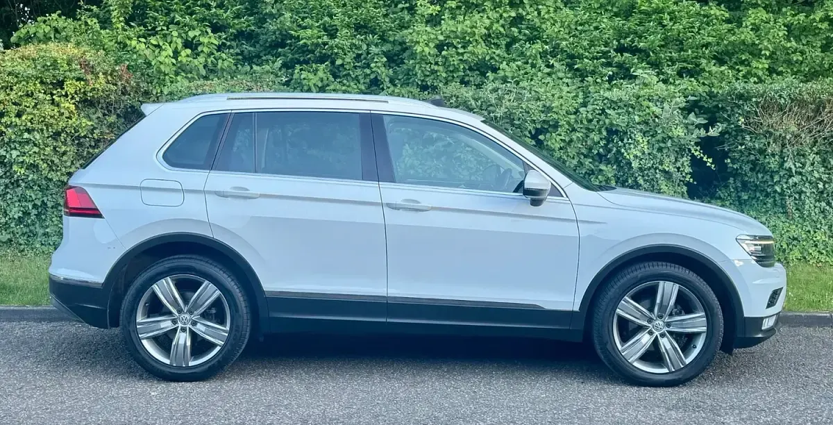 Used VW Tiguan SEL 150 HP (110 kW) 2017 White SUV