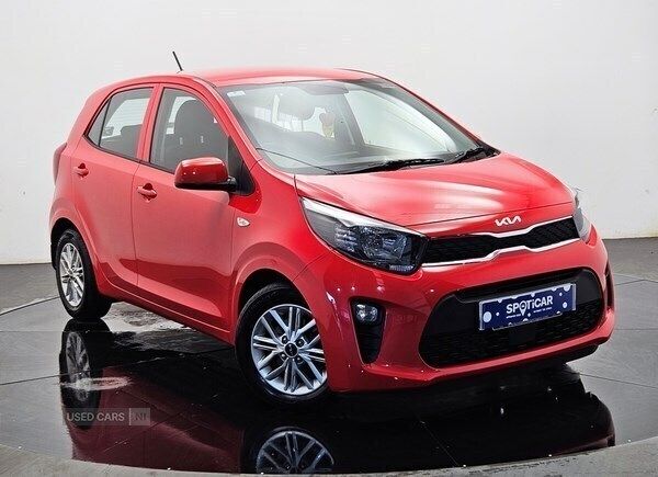 Red Used 2022 Kia Picanto 2 Hatchback | £9,975 (Good price) - Image 1/4