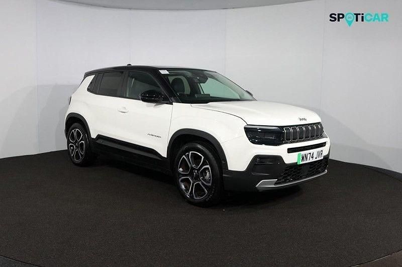 White/black Used 2024 Jeep Avenger EV Summit SUV | £17,999 (Fair price) - Image 1/4