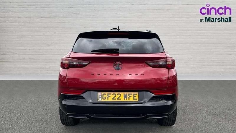 Used Vauxhall Grandland X GS Line 128 HP (94 kW) 2022 Red SUV