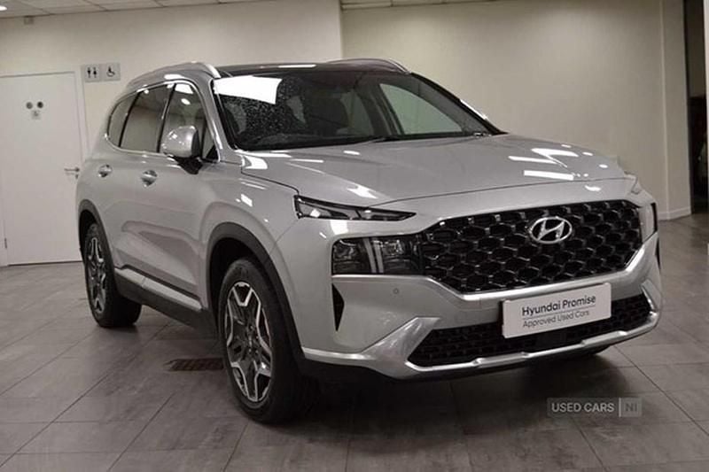 Silver Used 2023 Hyundai Santa Fe Ultimate SUV | £32,995 (Fair price) - Image 1/1