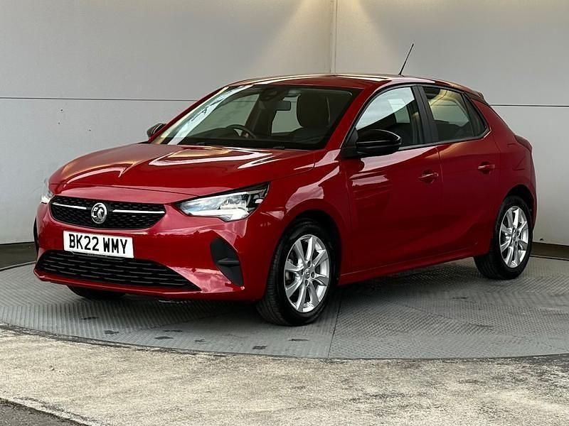 Used Vauxhall Corsa Edition 75 HP (55 kW) 2022 Red Hatchback