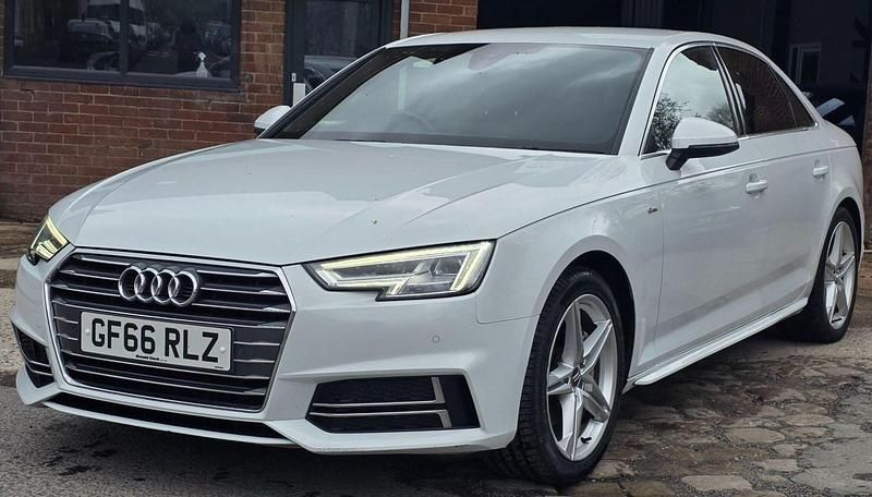 Used Audi A4 S-Line 190 HP (139 kW) 2016 White Sedan