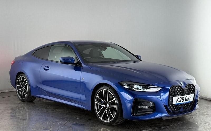 Blue Used 2021 BMW 430 M Sport Coupe | £27,850 (Fair price) - Image 1/3