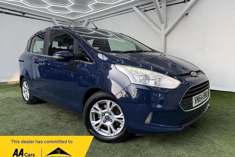 Used Ford B-MAX Zetec 95 HP (69 kW) 2014 Blue MPV