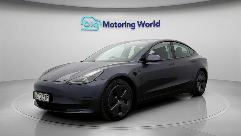 Used Tesla Model 3 Long Range AWD 366 kW (498 HP) 2020 Grey Sedan