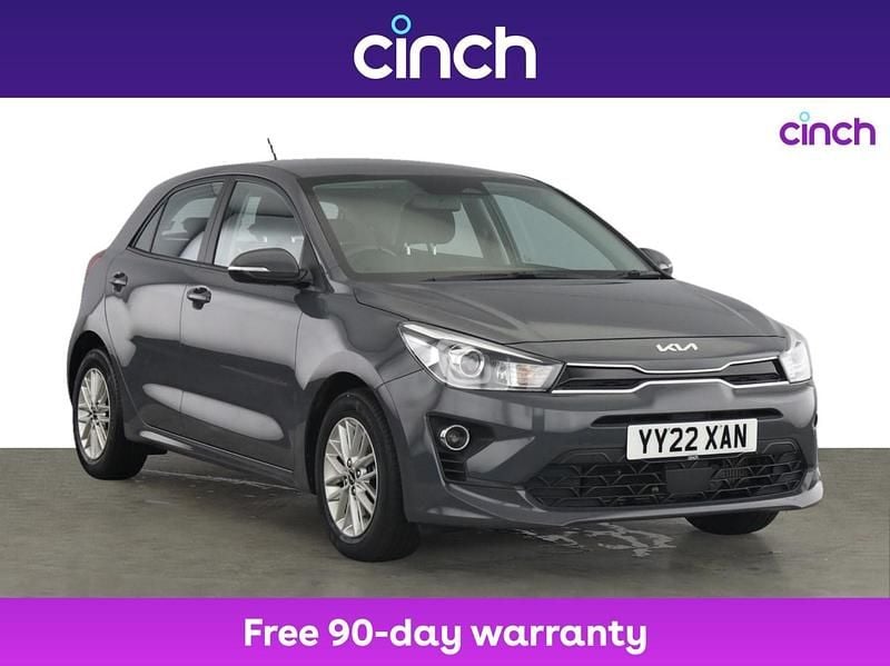 Grey Used 2022 Kia Rio Hatchback | £12,449 (Fair price) - Image 1/3