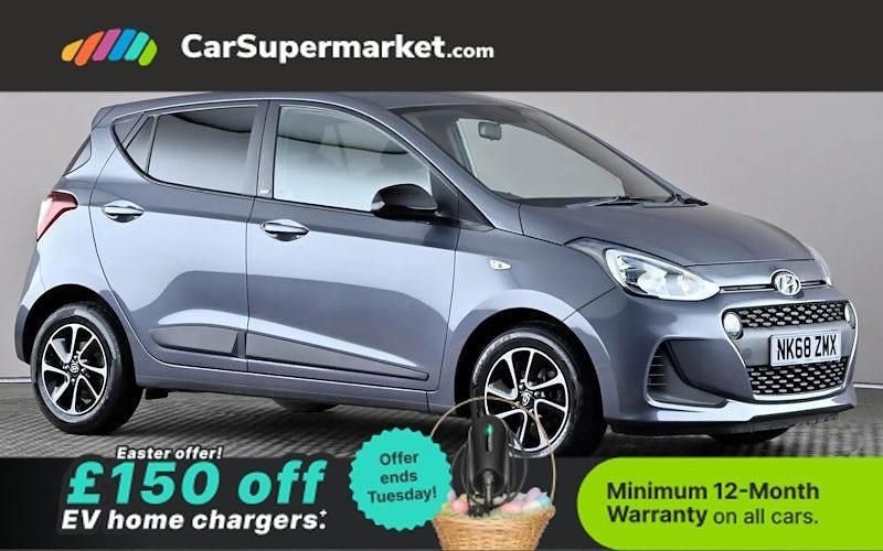 Used Hyundai i10 GO! 67 HP (49 kW) 2018 Grey Hatchback