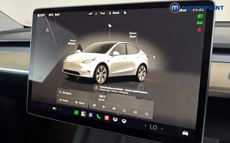 Used Tesla Model Y Standard Range 219 kW (299 HP) 2022 White SUV