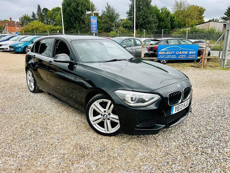 Black Used 2013 BMW 120 M Sport Hatchback | £6,995 (Fair price) - Image 1/4