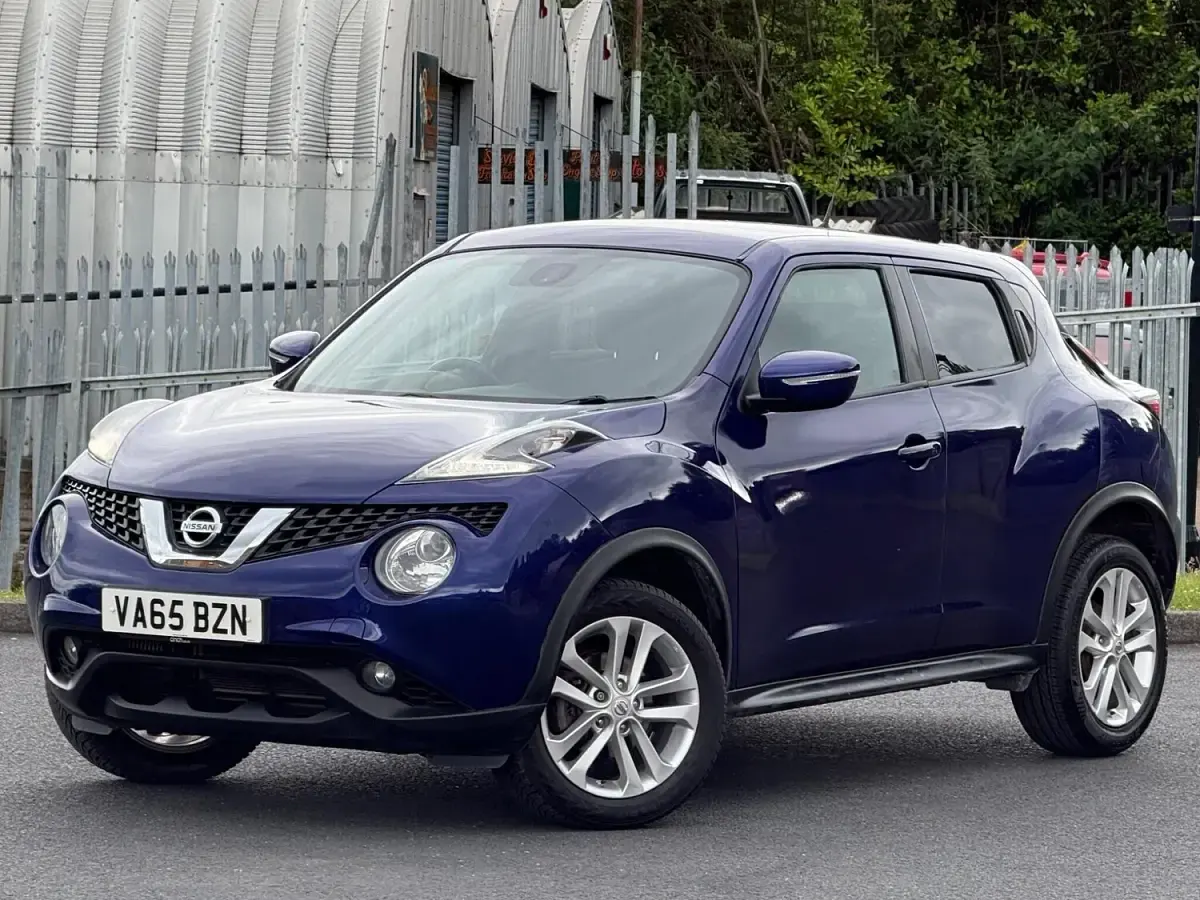 Used Nissan Juke N-Connecta 115 HP (84 kW) 2016 Blue SUV