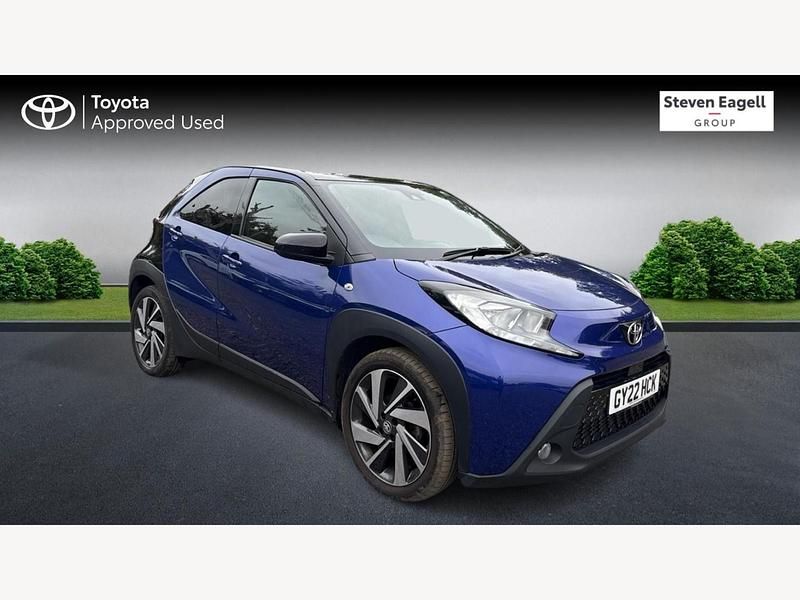 Blue Used 2022 Toyota Aygo X SUV | £12,714 - Image 1/3