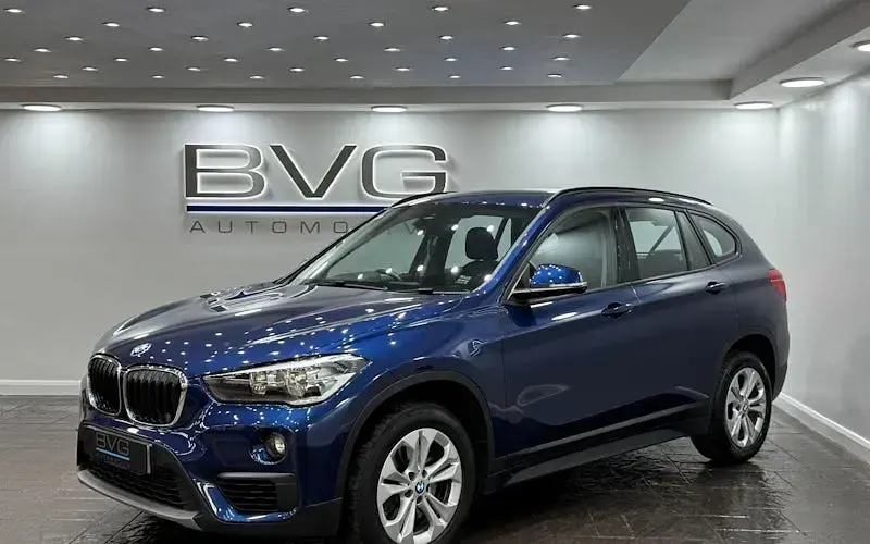 Used BMW X1 Sport Line 192 HP (141 kW) 2019 Blue SUV