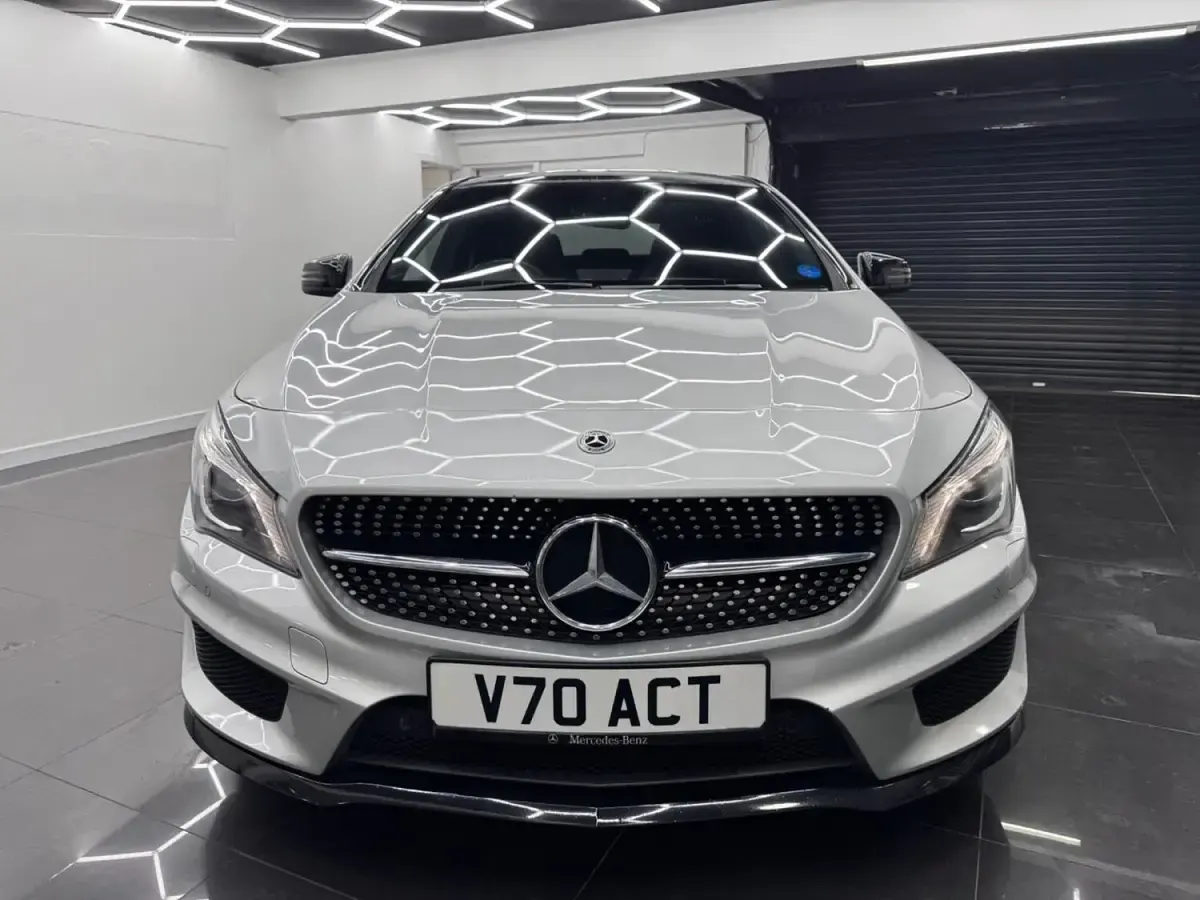Used Mercedes CLA220 AMG 177 HP (130 kW) 2015 Silver Sedan