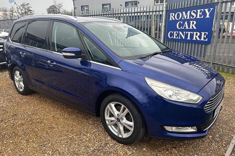 Used Ford Galaxy Titanium 180 HP (132 kW) 2016 Blue MPV