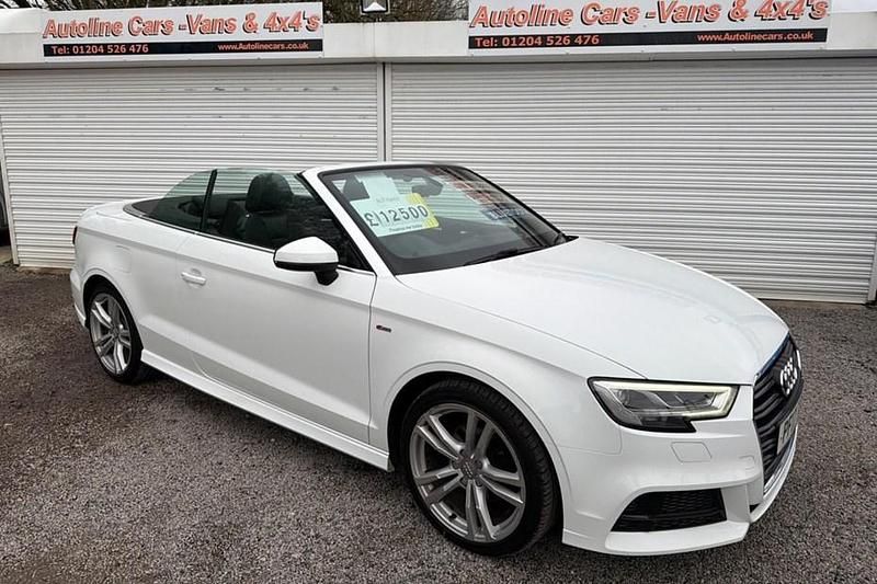Used Audi A3 S-Line 116 HP (85 kW) 2017 Cabriolet