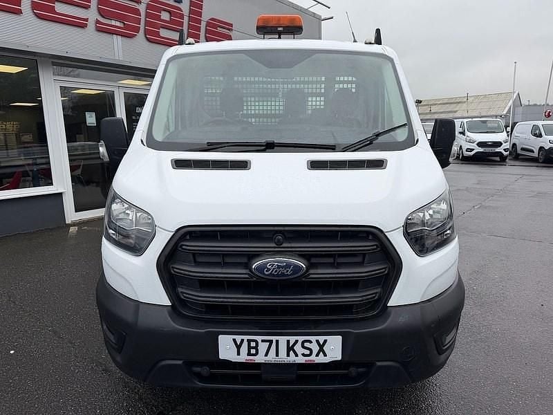 Used Ford Transit 130 HP (95 kW) 2021 White Cabriolet