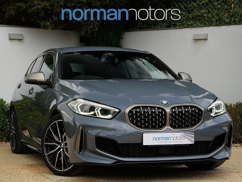 Grey Used 2022 BMW M135 Comfort Edition Hatchback | £27,495 (Fair price) - Image 1/3
