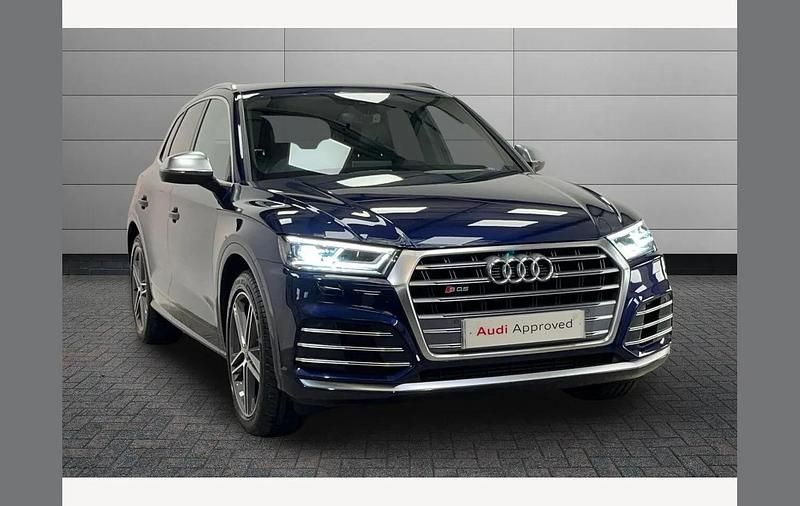 Used Audi SQ5 Design 347 HP (255 kW) 2020 Navarra blue SUV